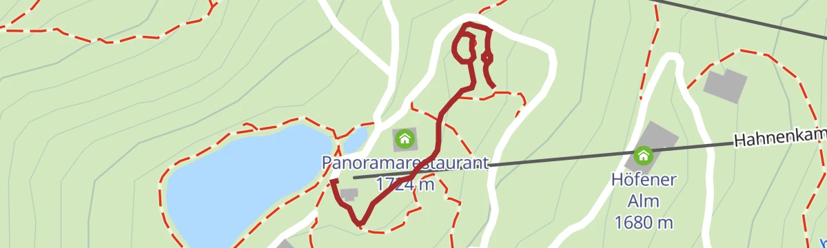 Route map: Wanderung durch den Alpengarten Tirol | Barrierefrei